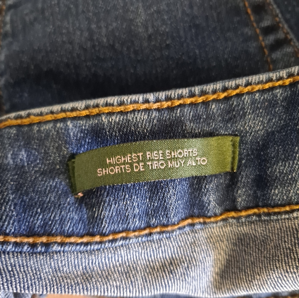 Wild Fable high waist blue denim shorts - Picture 5 of 5